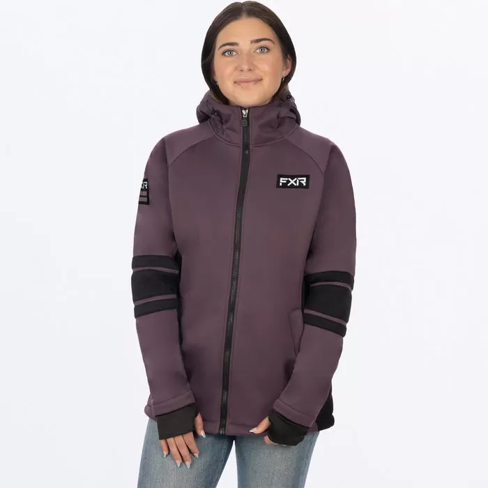 FXR Women's Maverick Softshell Muted Grape/Black