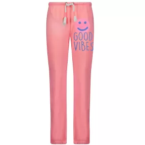 Good Vibes Pink Sweatpants - Sample Sale