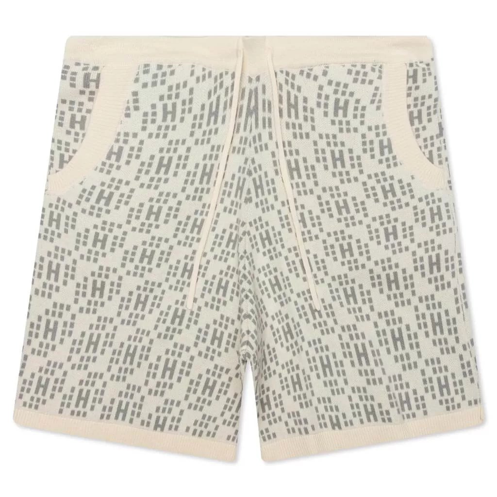 H Knit Short - Bone