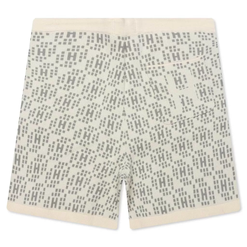 H Knit Short - Bone