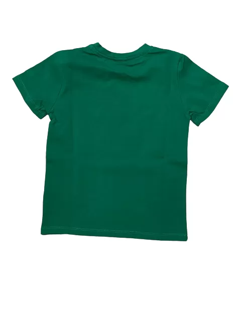 Hangar93 Short sleeve children's round neck t-shirt Z2660B VER03 green