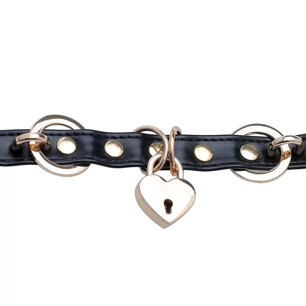 Heart Locker Ring Collar AD11876