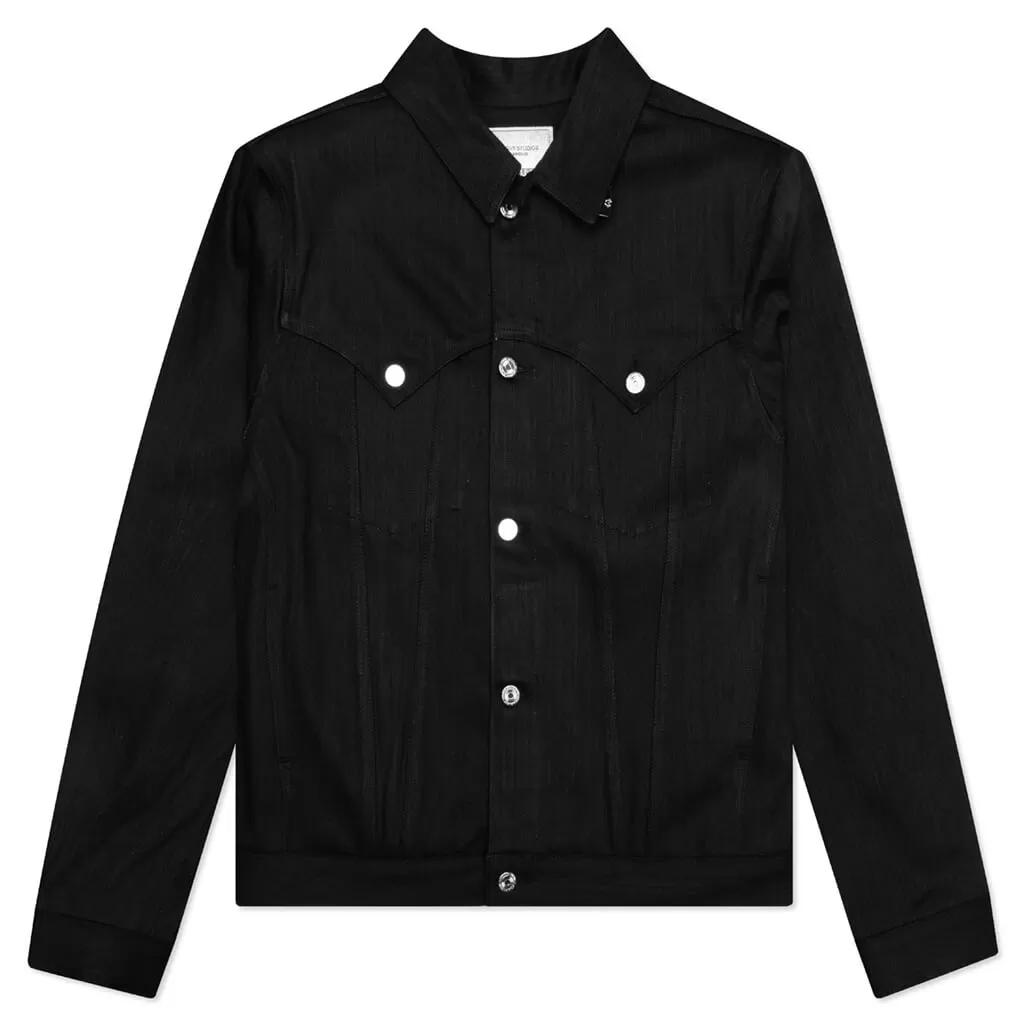 Hollywood Denim Jacket - Black