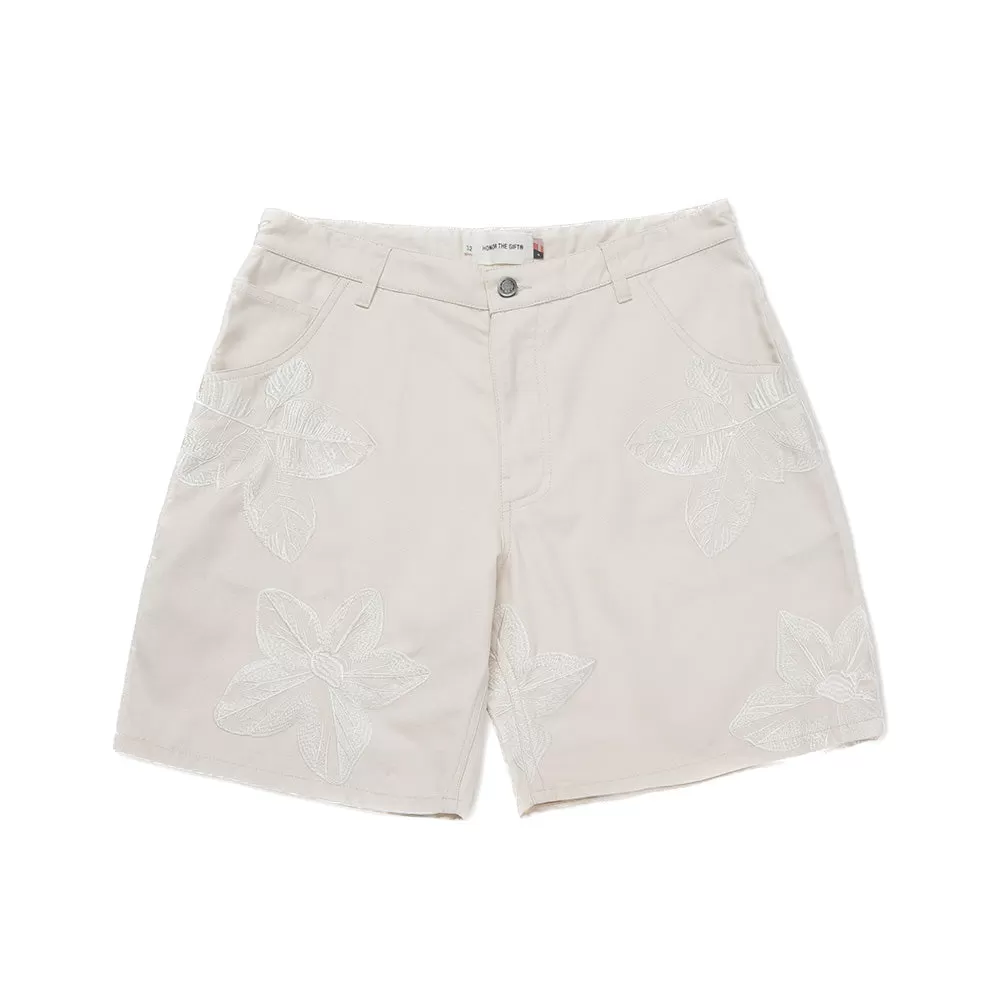 Honor The Gift Canvas Short - Cream