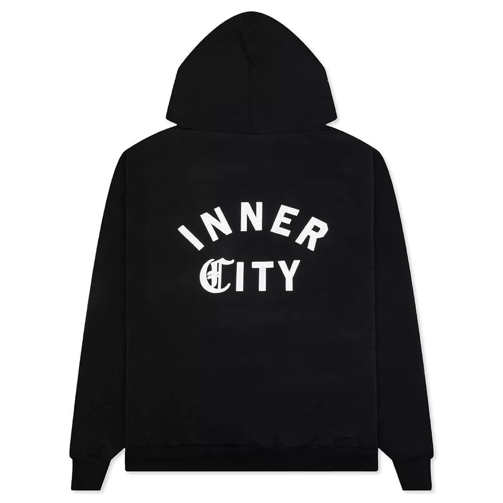 Honor The Gift Inner City Puff Hoodie - Black