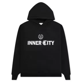 Honor The Gift Inner City Puff Hoodie - Black