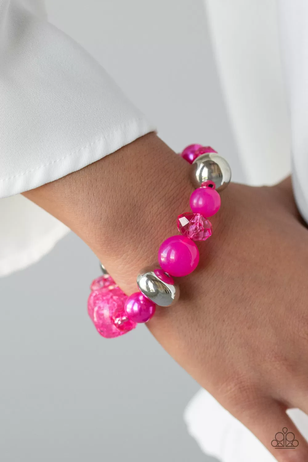 Ice Ice-Breaker Pink-Bracelet