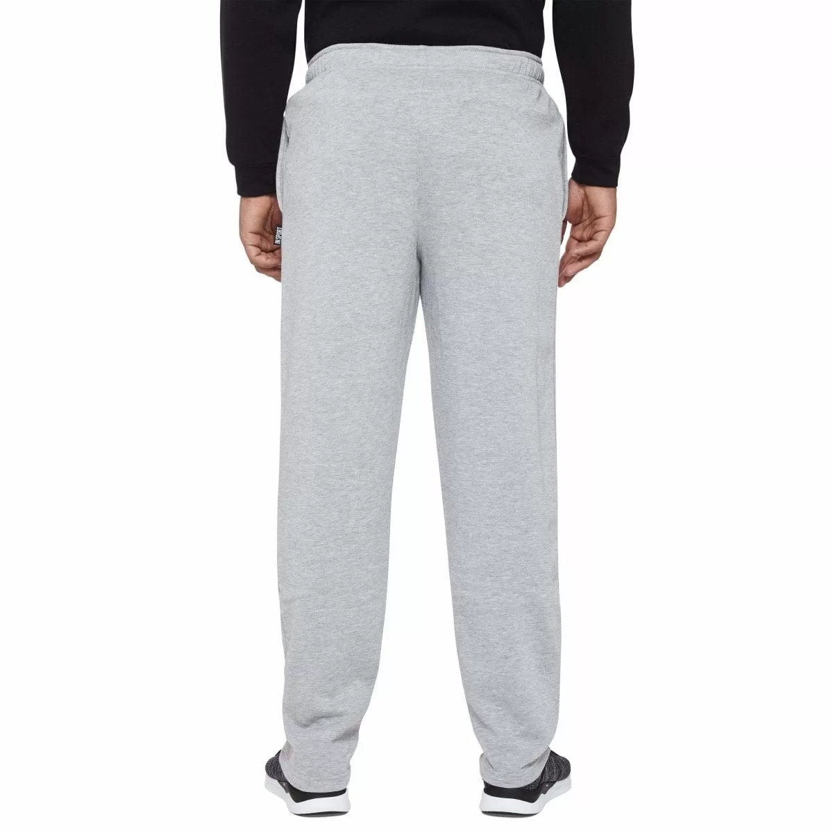 INSPORT MEN'S ASPEN GREY TRACKPANTS (OPEN LEG)