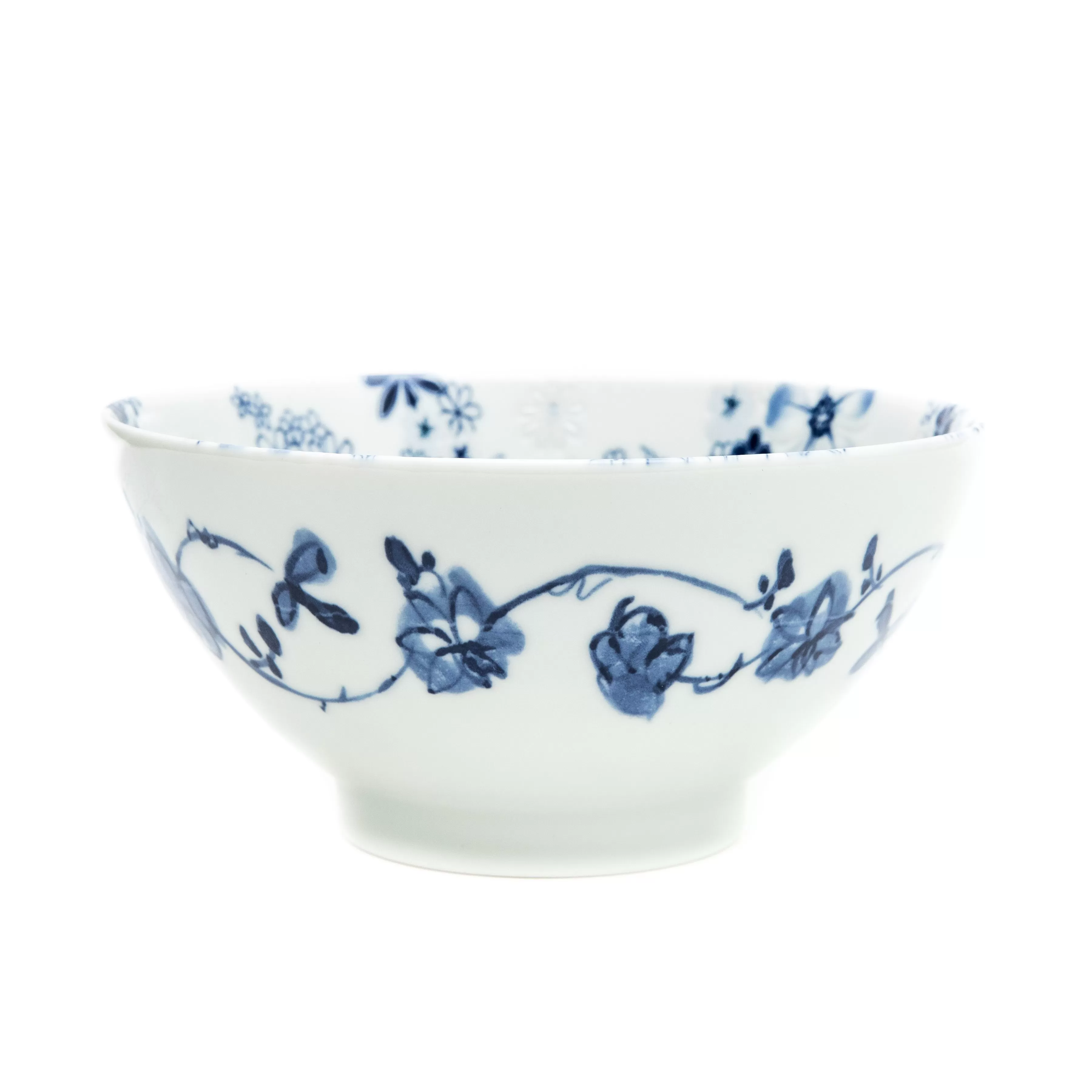 Japanese Ceramic Flower Gathering Bowl