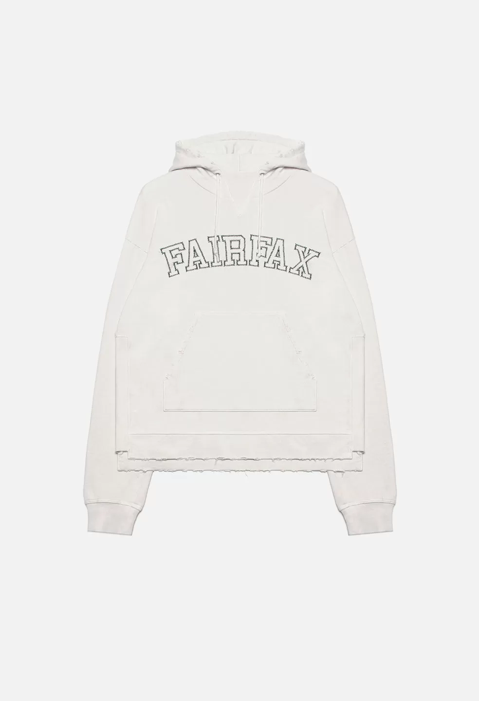 John Elliott X 424 Fairfax Hoodie / Cream