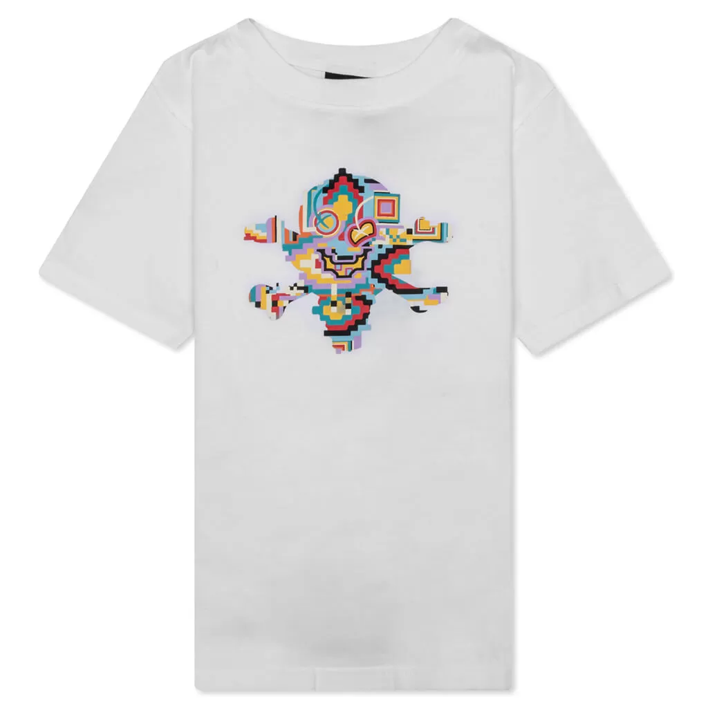 Kids Candy Cone S/S Tee - White