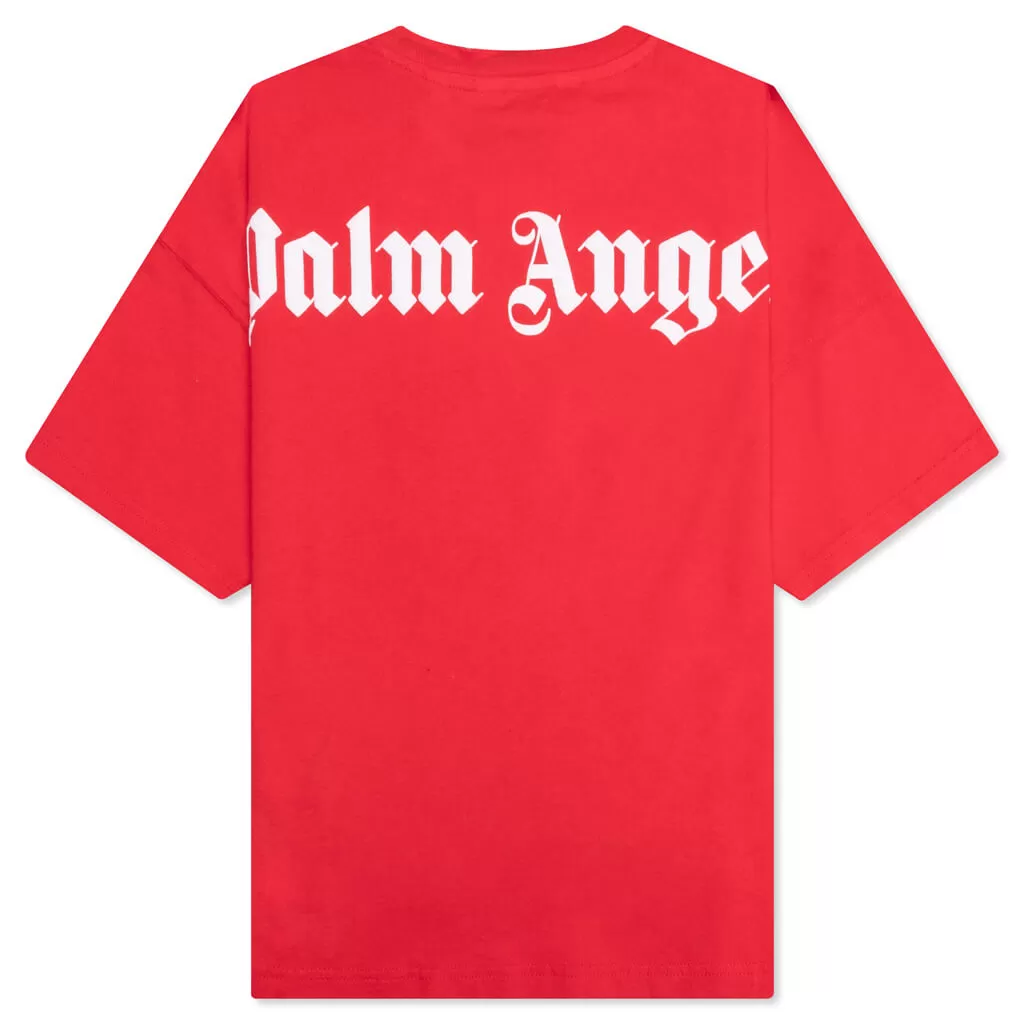 Kids Classic Overlogo T-Shirt - Red/White