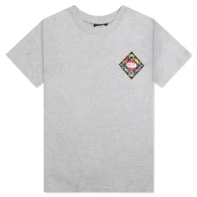 Kids Diamonds S/S Tee - Heather Grey