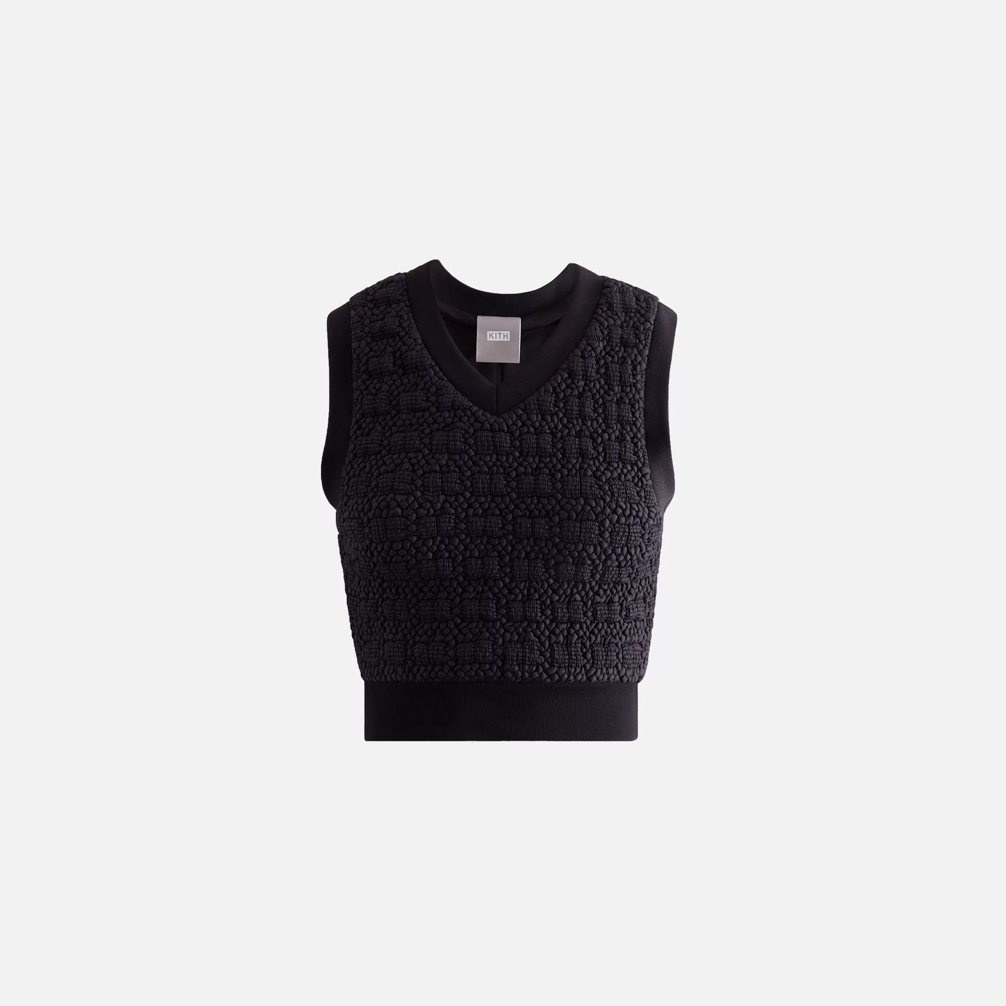 Kith Women Isa Scrunchy Nylon Puff Vest - Black