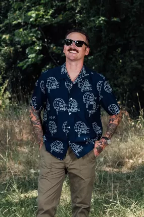 KYTONE Motorsport Outline Hawaii Skull S/S Shirt