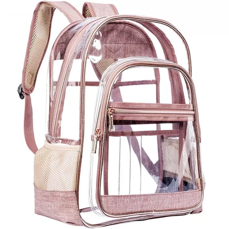 Large Transparent Waterproof School Backpack