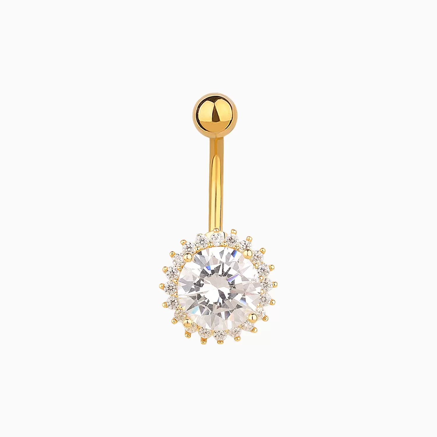 Luxury Flower Belly Ring