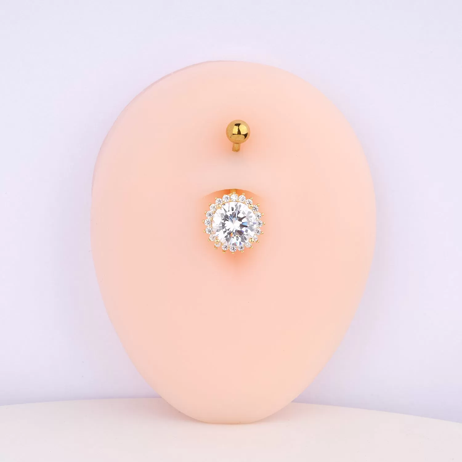 Luxury Flower Belly Ring