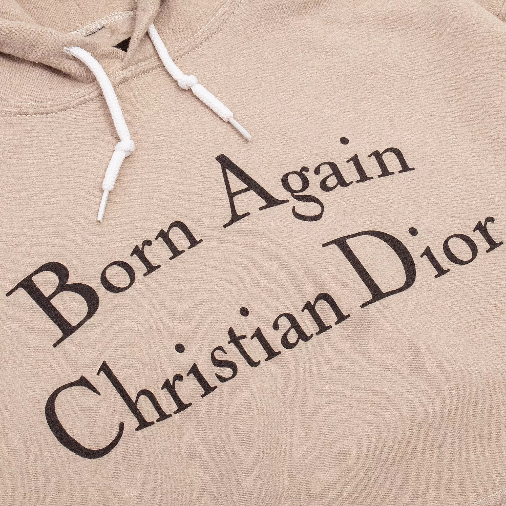 Market Secret Club Mens Born Again Christian Dior Hoodie