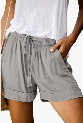 Melissa Cotton Shorts | GREY