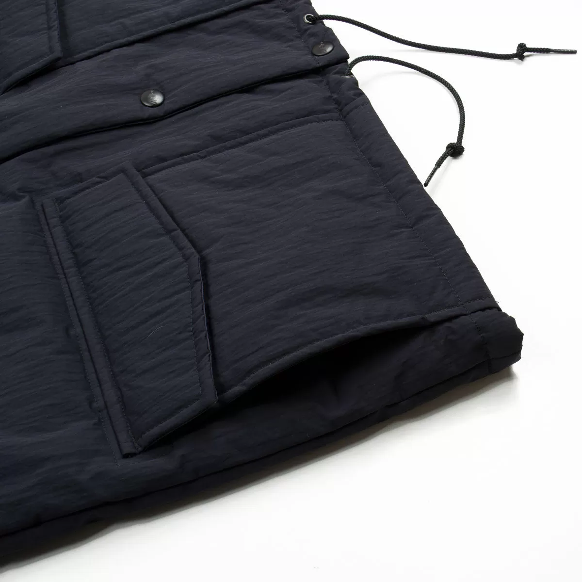 orSlow - Water Repellent Puff Nylon Coach Jacket - Black