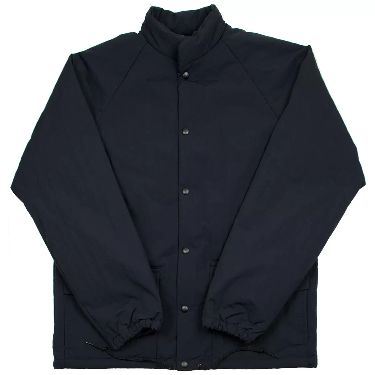 orSlow - Water Repellent Puff Nylon Coach Jacket - Black