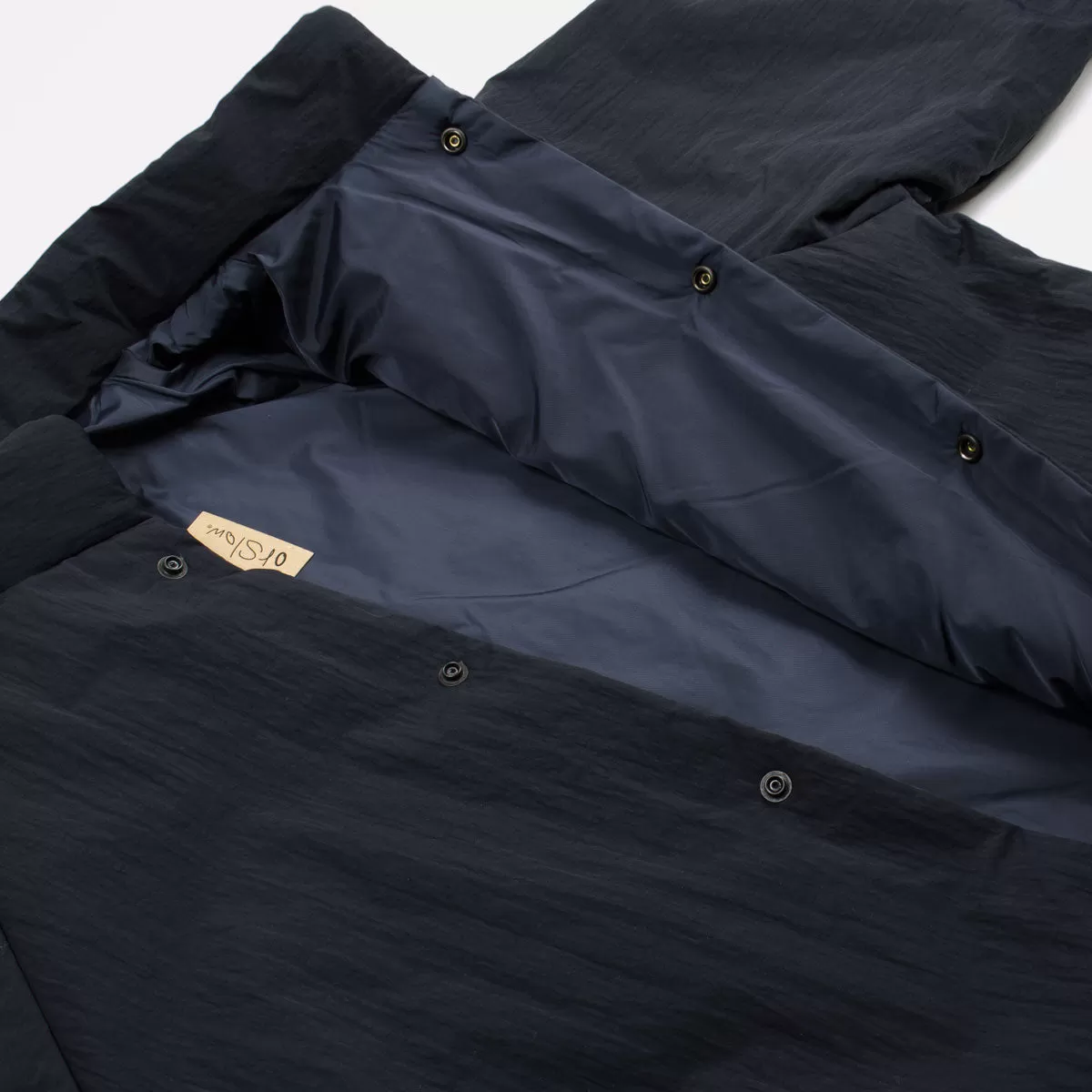 orSlow - Water Repellent Puff Nylon Coach Jacket - Black