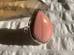 Pink Opal Naevia Ring - Freeform (US 9)