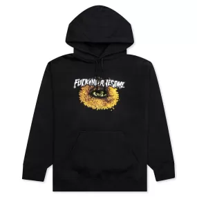 Pixel Eye Hoodie -Black