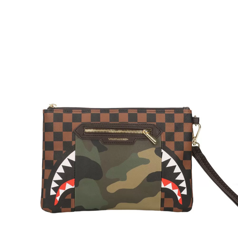 Pochette da Polso SPRAYGROUND stampa Sip Camo Accent