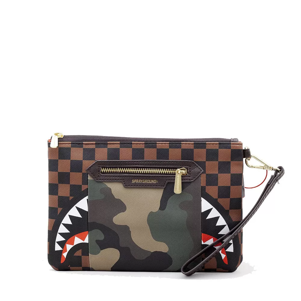 Pochette da Polso SPRAYGROUND stampa Sip Camo Accent