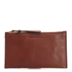 Pochette Donna a Mano THE BRIDGE in Pelle Martellata Marrone linea Margherita