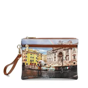 Pochette Media Donna con Zip Y NOT YES-343 Rainbow Rome