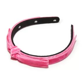 *PRE-ORDER* PINK BARDOT RIBBON HEADBAND