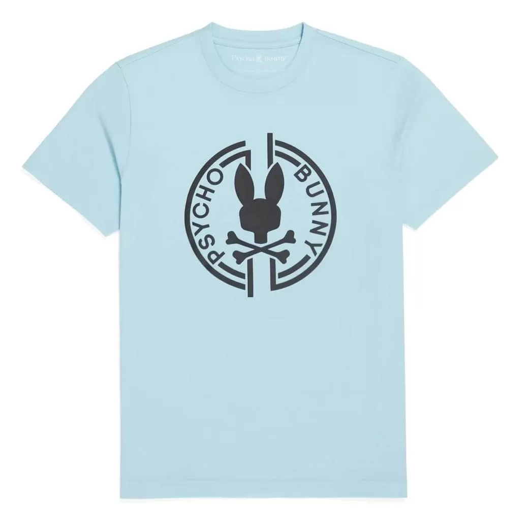 Psycho Bunny Santa Fe Graphic Tee (Seafoam) B6U203Y1PC