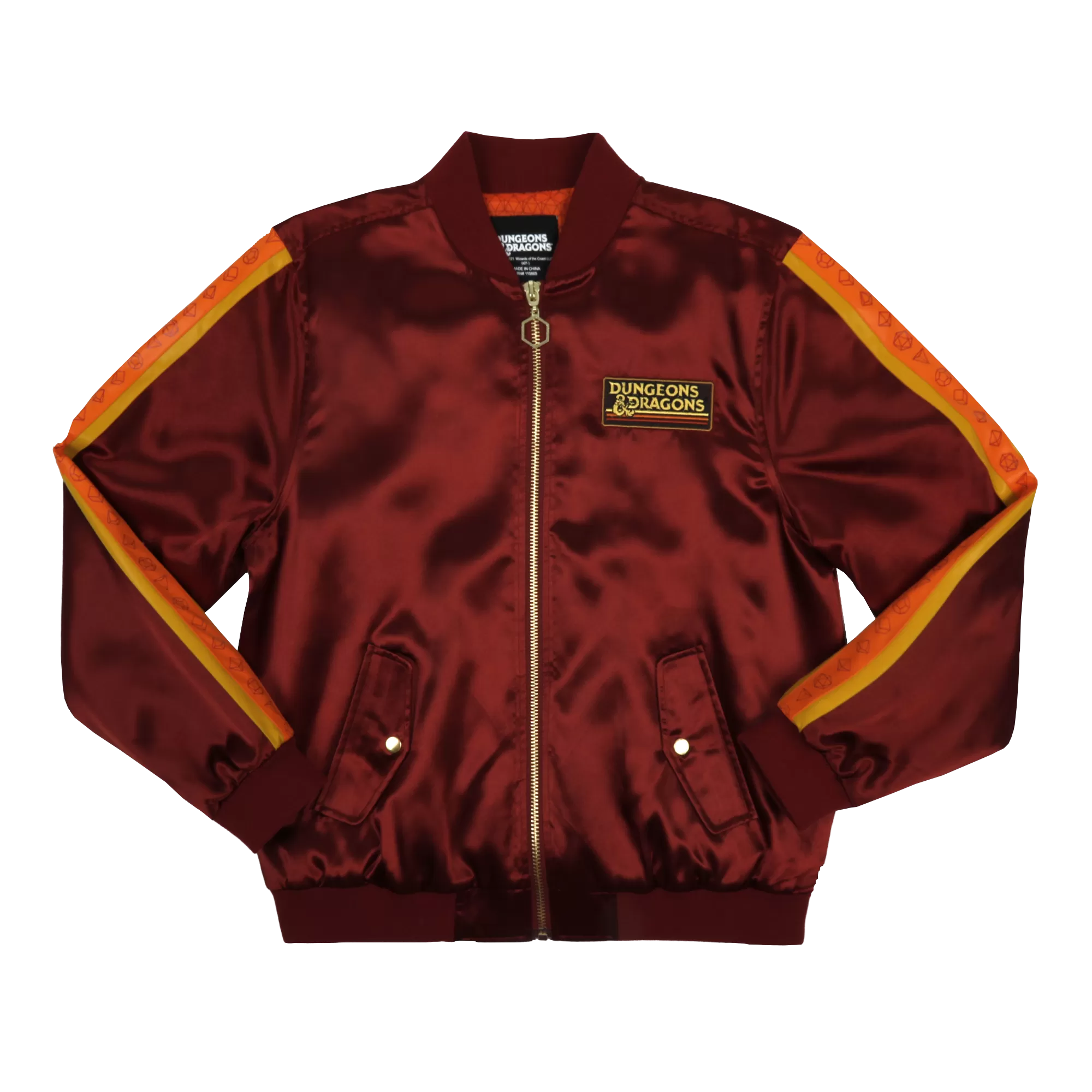 Retro Red Dragon Bomber Jacket