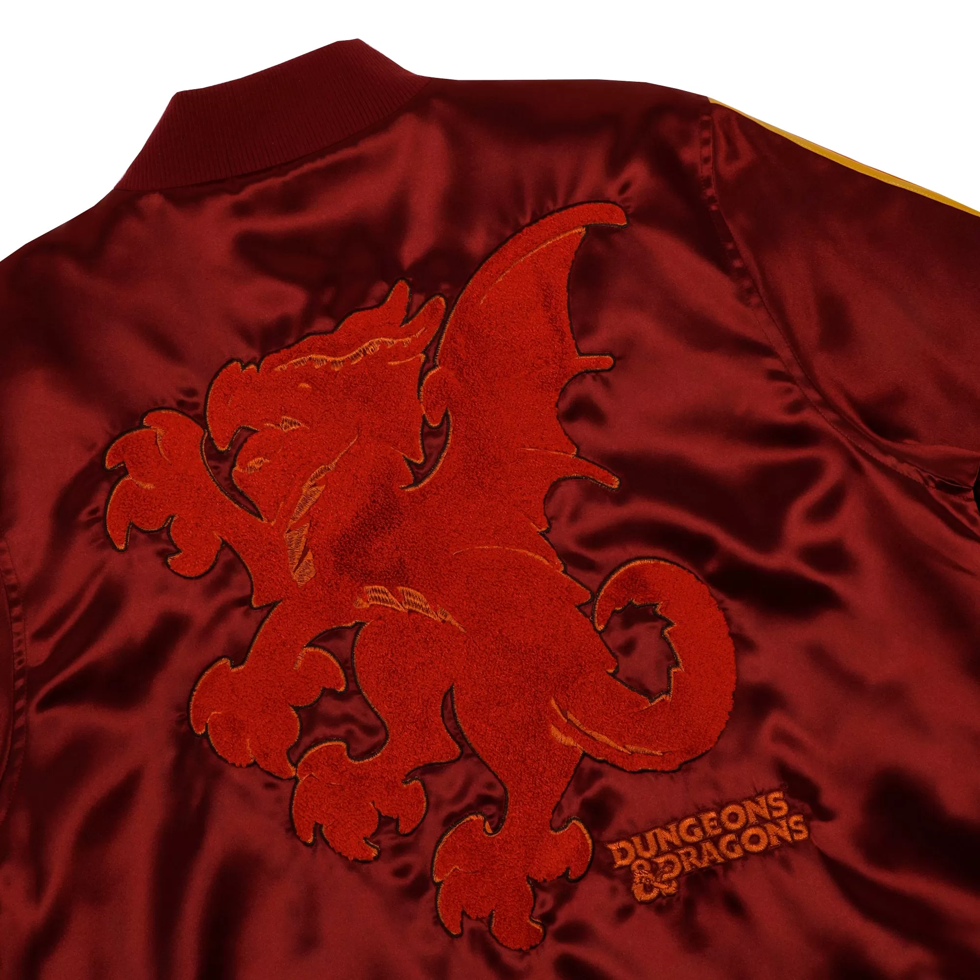 Retro Red Dragon Bomber Jacket