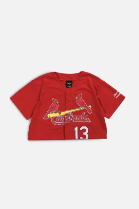 Rework Crop St. Louis Cardinals MLB Jersey - M