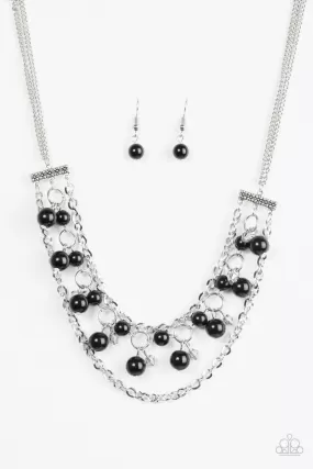 Rockefeller Romance Black-Necklace