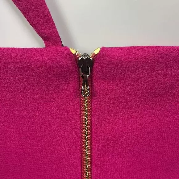 Roland Mouret Pink One Shoulder Top