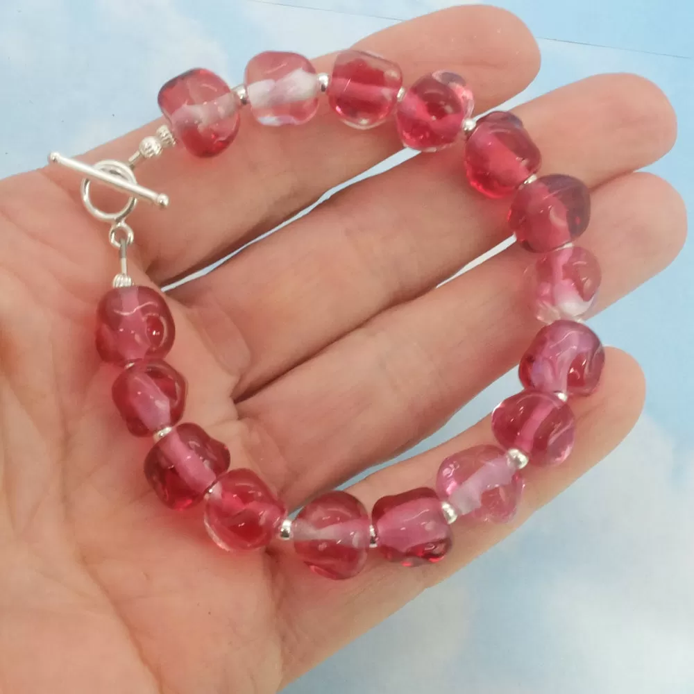 Ruby Crystal bracelet