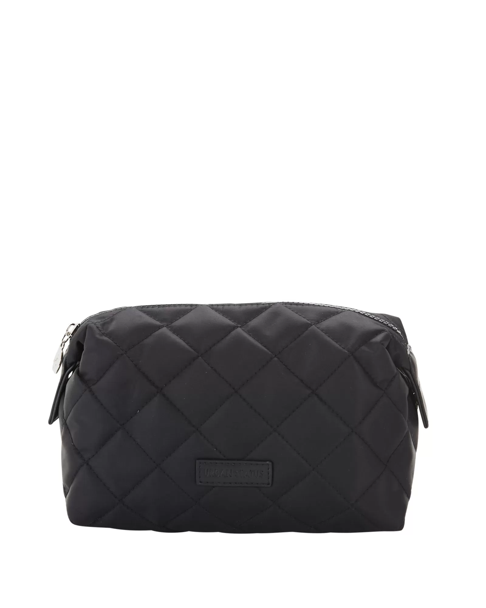 SALE - Kelsey Quilted Cosmetic Bag - Black