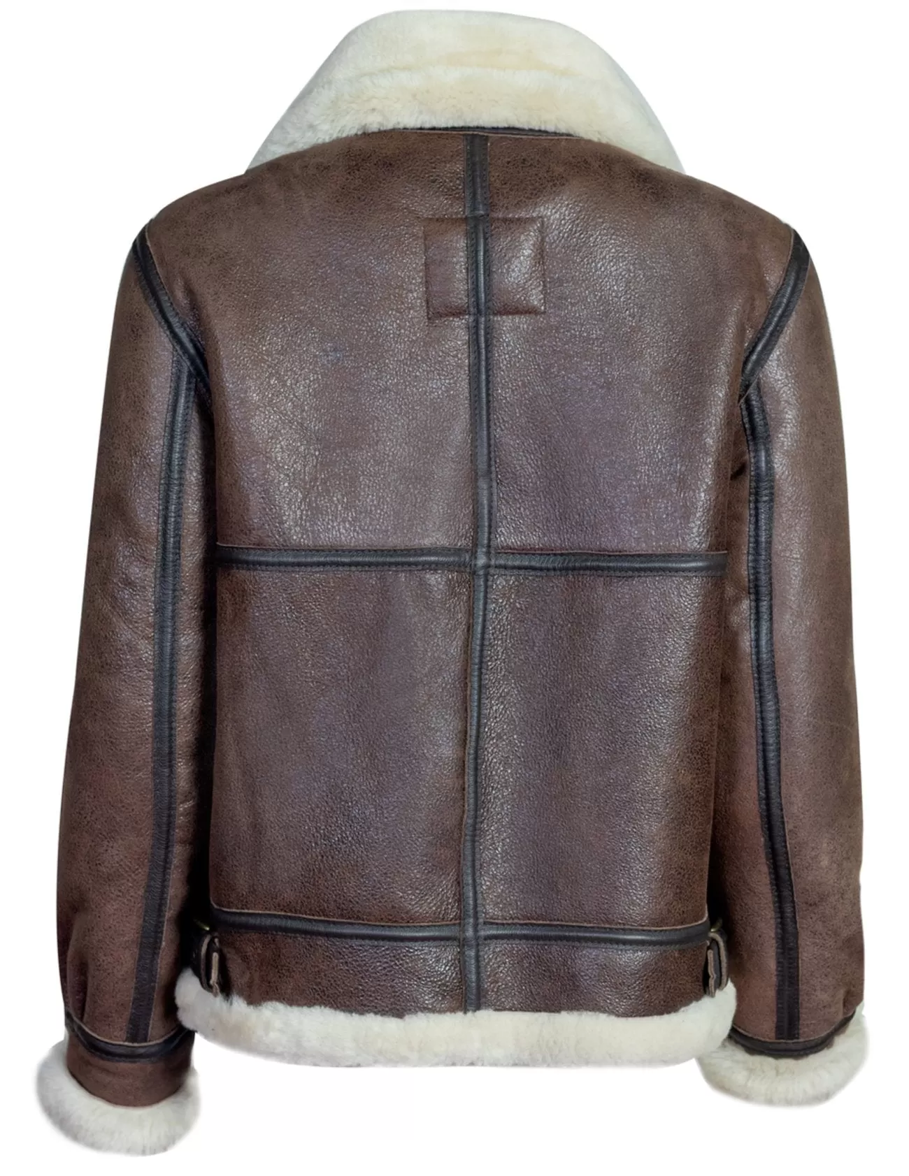 Schott - Sheepskin B-3 Bomber Jacket - Brown