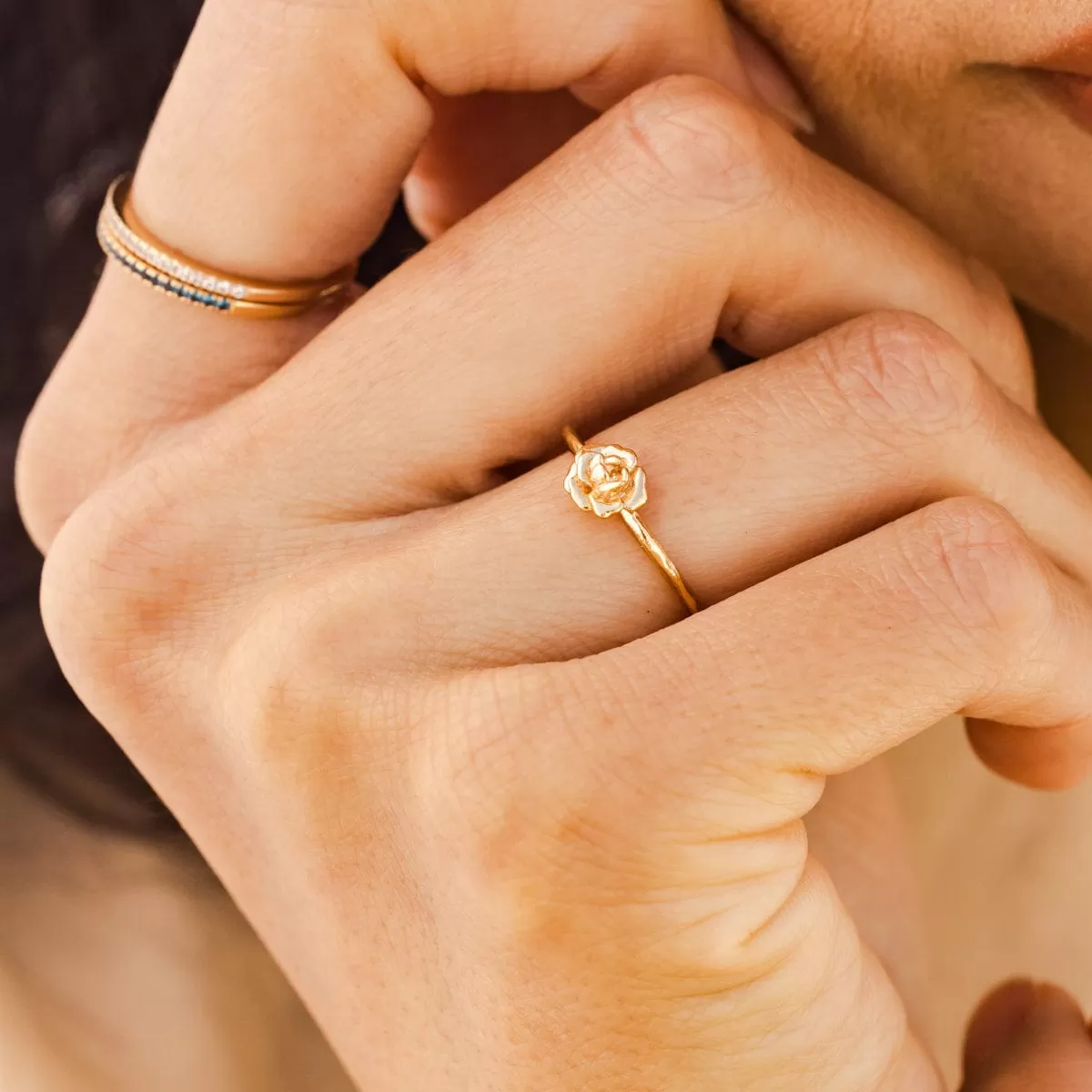 September Birth Flower Ring