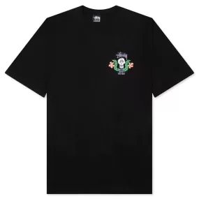 Skull Crest Tee - Black