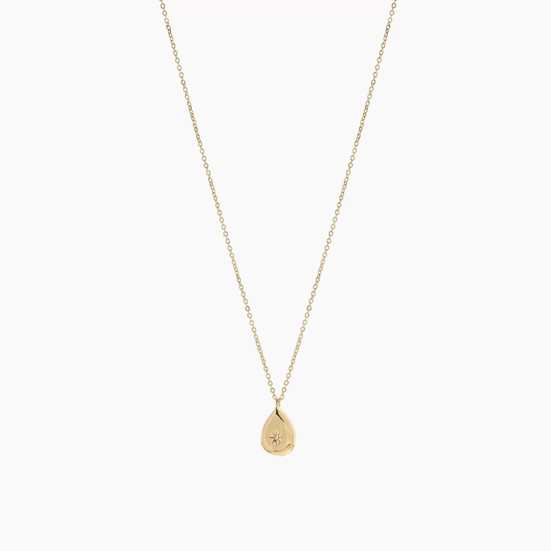 Sol Teardrop Necklace