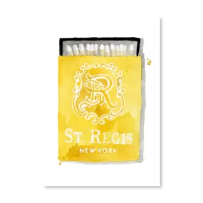 St. Regis Matchbook