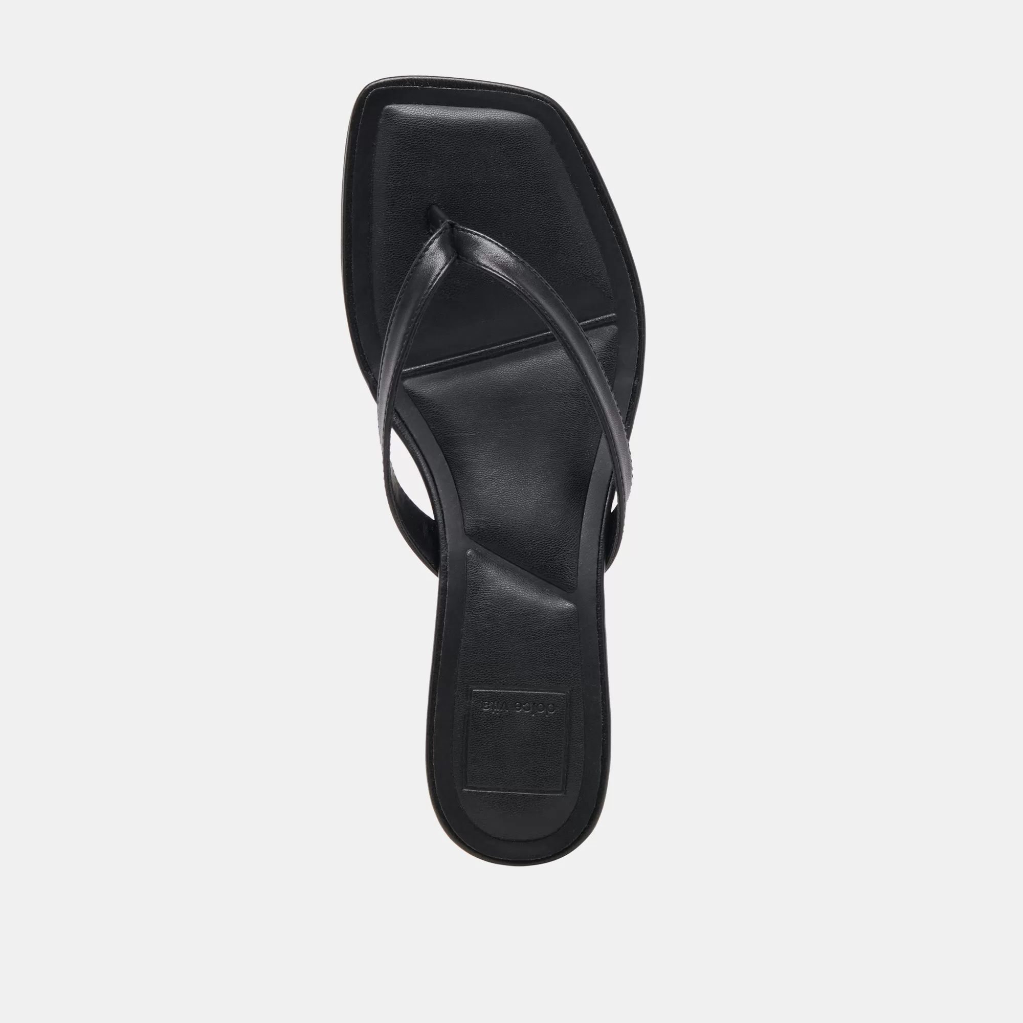 TASIAH SANDALS BLACK LEATHER