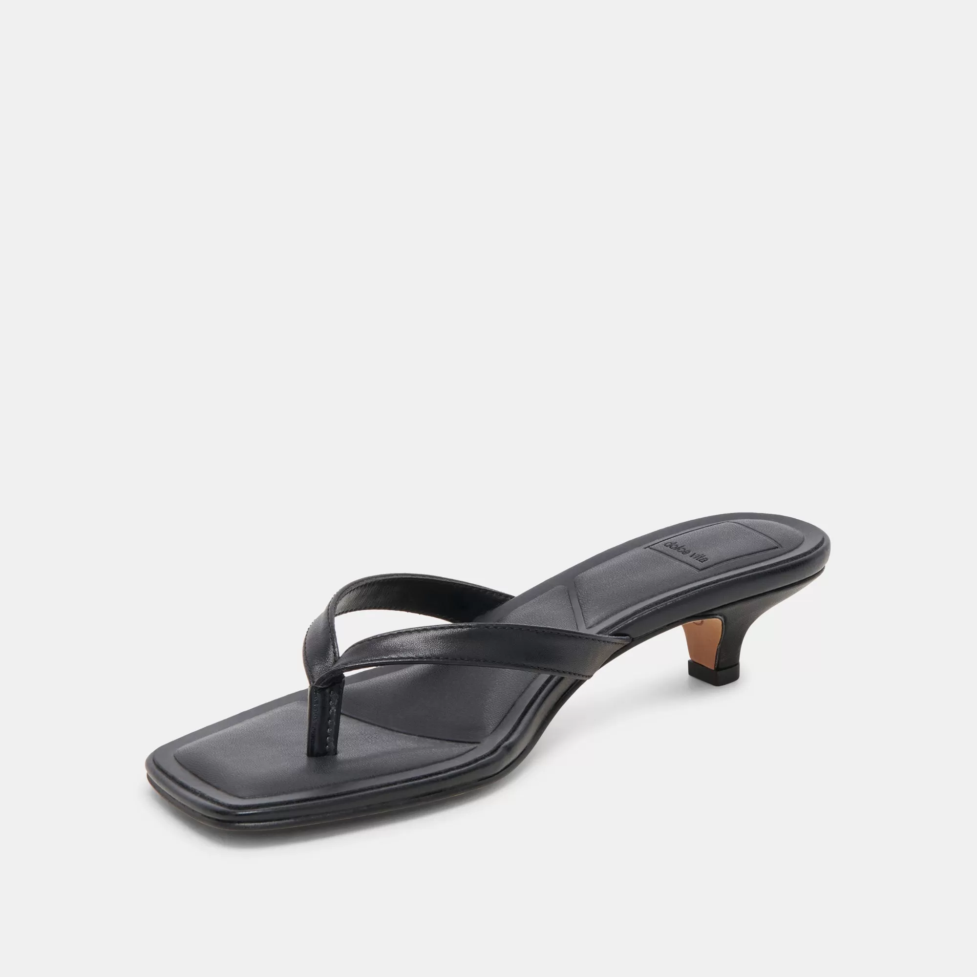 TASIAH SANDALS BLACK LEATHER