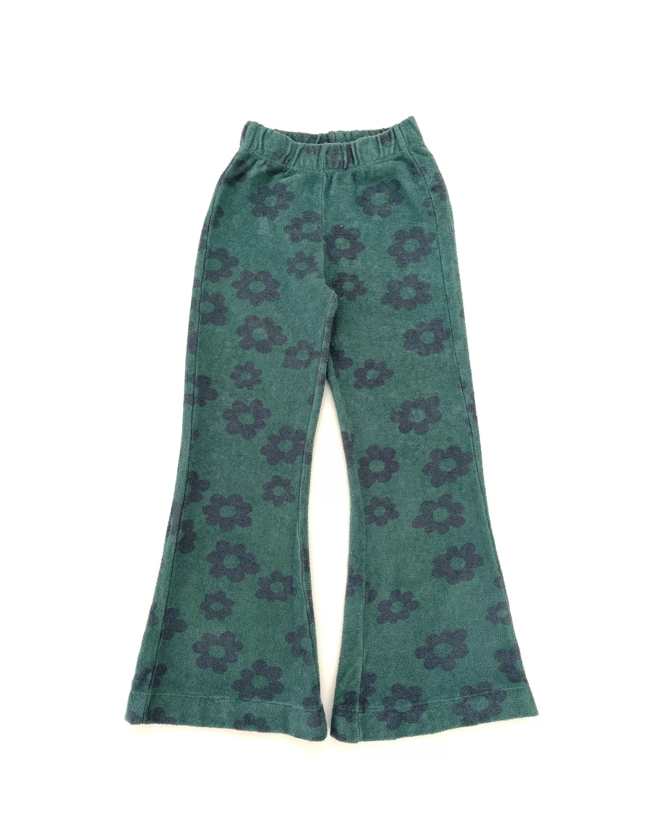 terry pants deepsea flower